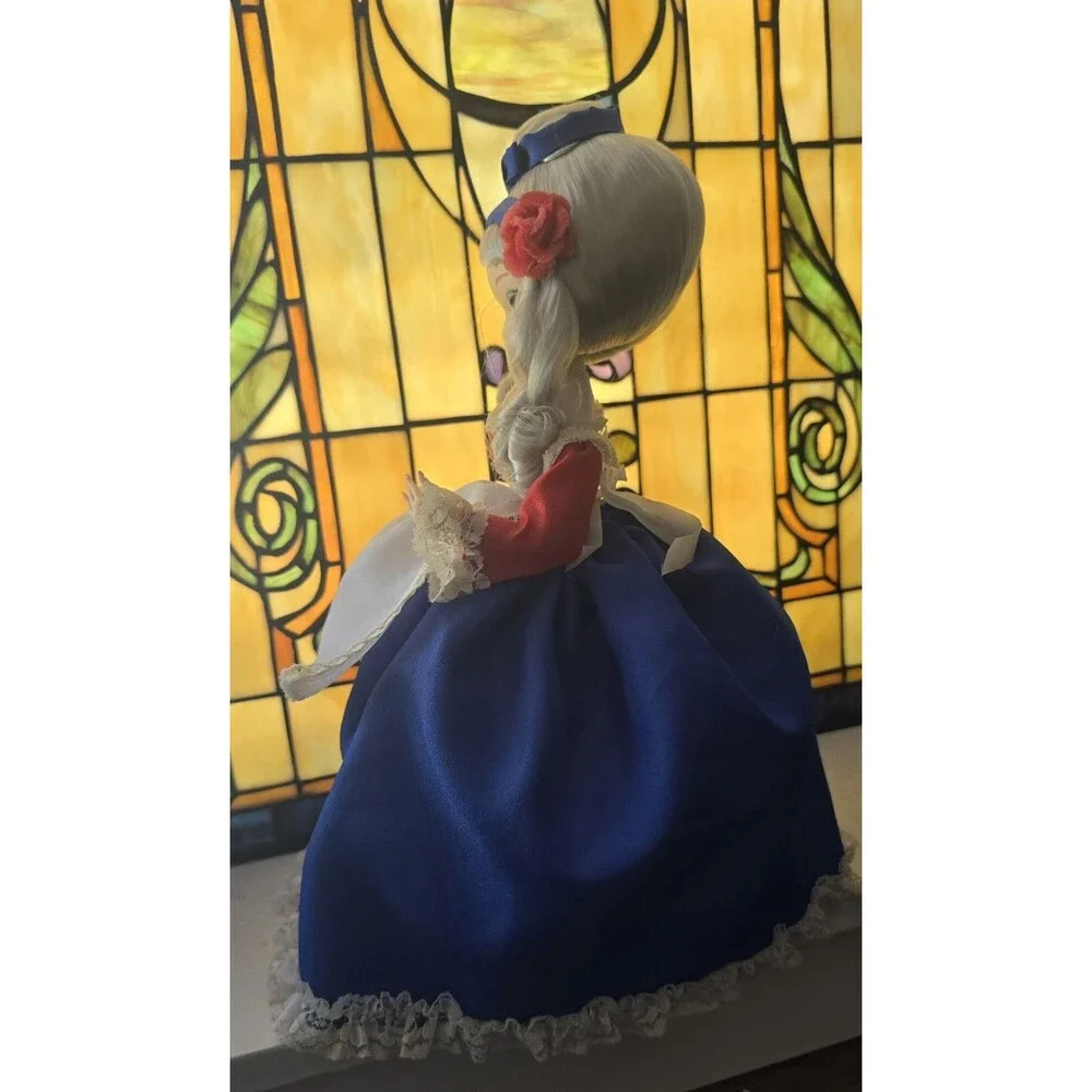 Vintage 1977 Bradley Doll Patriotic Dress Southern Belle Collectible 13